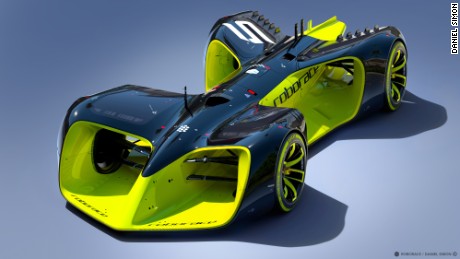 &#39;Roborace&#39; is a driverless car race series which is scheduled to start later this year.