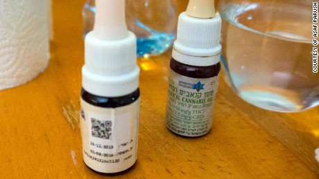 Cannabis oil from Tikun Olam, one of Israel&#39;s eight cannabis growers.