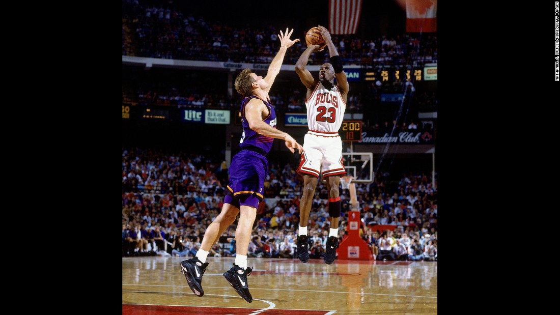 &lt;strong&gt;Most points per game in an NBA Finals series:&lt;/strong&gt; Michael Jordan and the Chicago Bulls won six NBA titles during his career. But &quot;His Airness&quot; might have been at his peak in 1993, when he averaged 41 points in a six-game victory over Dan Majerle and the Phoenix Suns.