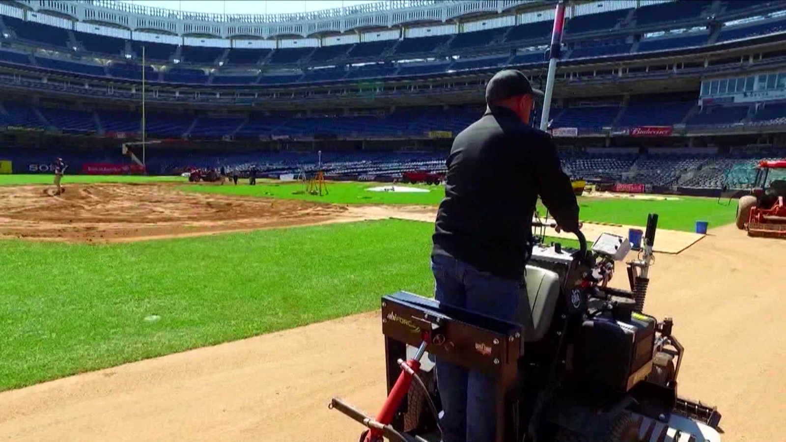 Waking Yankee Stadium for Opening Day CNN Video