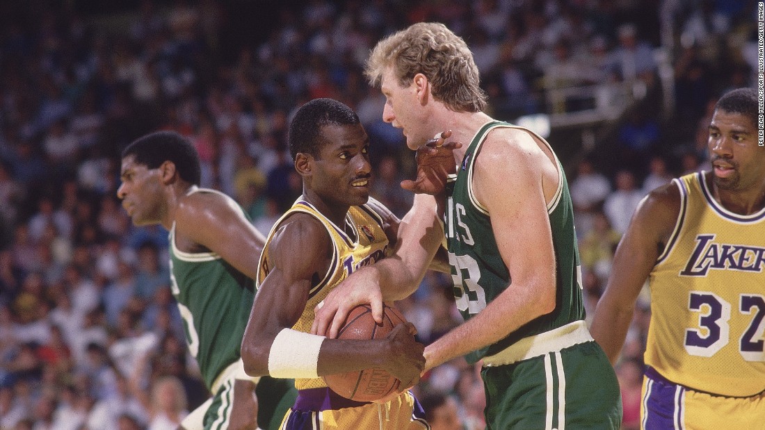 &lt;strong&gt;Most common matchup in the NBA Finals:&lt;/strong&gt; The Boston Celtics and the Los Angeles Lakers have played each other 12 times in the Finals. The Celtics won the first eight meetings, but the Lakers broke the streak in 1985 and 1987, pictured here. The teams also split a pair of Finals in the 21st century. While the Celtics have a league-best 17 titles, the Lakers are right behind them with 16. The Chicago Bulls are the next closest at six.