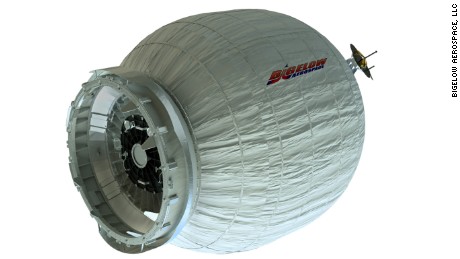 The Bigelow Expandable Activity Module (BEAM) is an experimental expandable capsule.