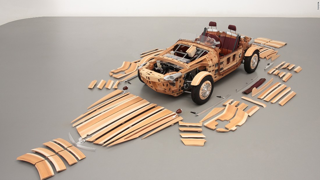 wooden car puzzle