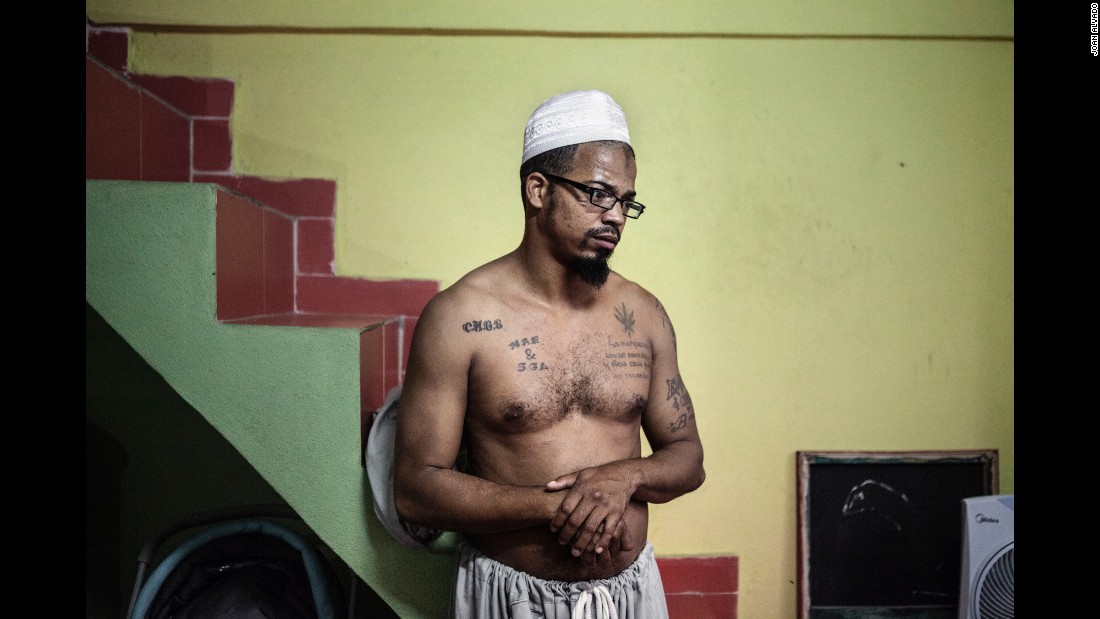 Ali moved to Havana five years ago and got tattoos while he was a musician playing in reggae bands. He converted to Islam in 2014.