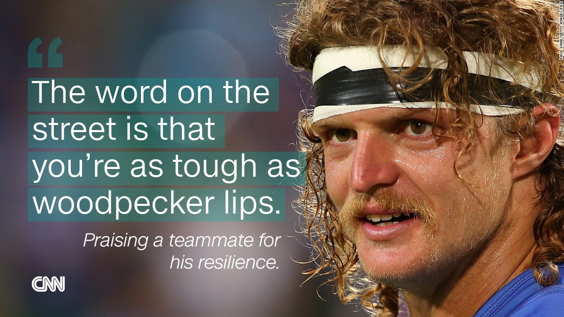 Nick Cummins is known for his colorful language -- here are some of the Australian rugby player&#39;s best quotes (and what we think he means).
