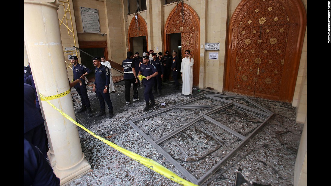 ISIS also claimed responsibility for what it called a suicide bombing &lt;a href=&quot;http://www.cnn.com/2015/06/26/world/kuwait-mosque-attack/&quot; target=&quot;_blank&quot;&gt;at the Al-Sadiq mosque&lt;/a&gt; in Kuwait City on June 26, 2015. At least 27 people were killed and at least 227 were wounded, state media reported at the time. The bombing came on the same day as the attack on the Tunisian beach. 