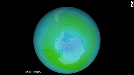 Ozone layer hole will &#39;totally heal within 50 years&#39;