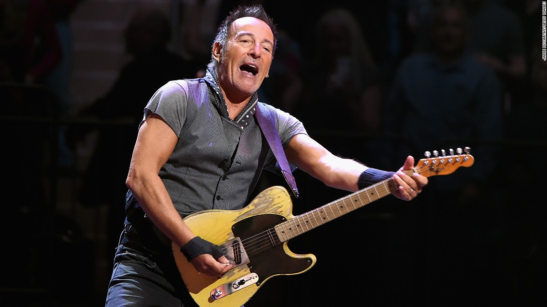 Bruce Springsteen performing at Madison Square Garden in 2016.