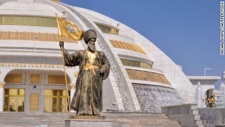 Presidential playground: Ashgabat, the marble city