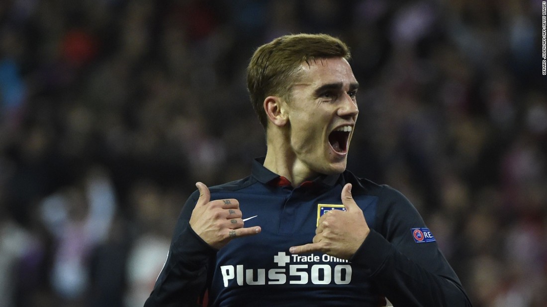 Saul picked out Griezmann with a wonderful pass using the outside of his boot and the Frenchman powered a header into the net for his 28th goal of the season.