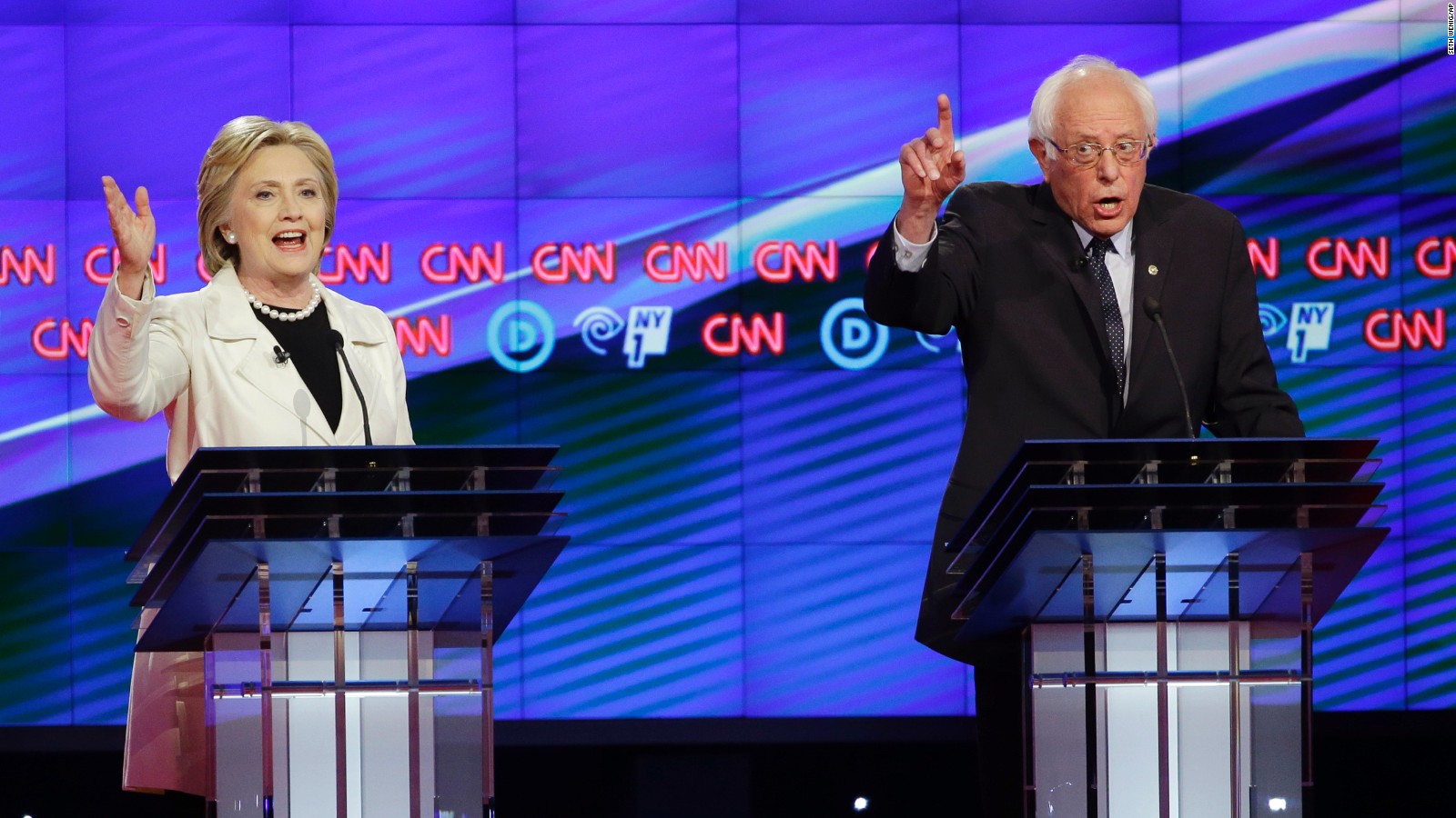 Debate Entre Clinton Y Sanders Cnn Video 