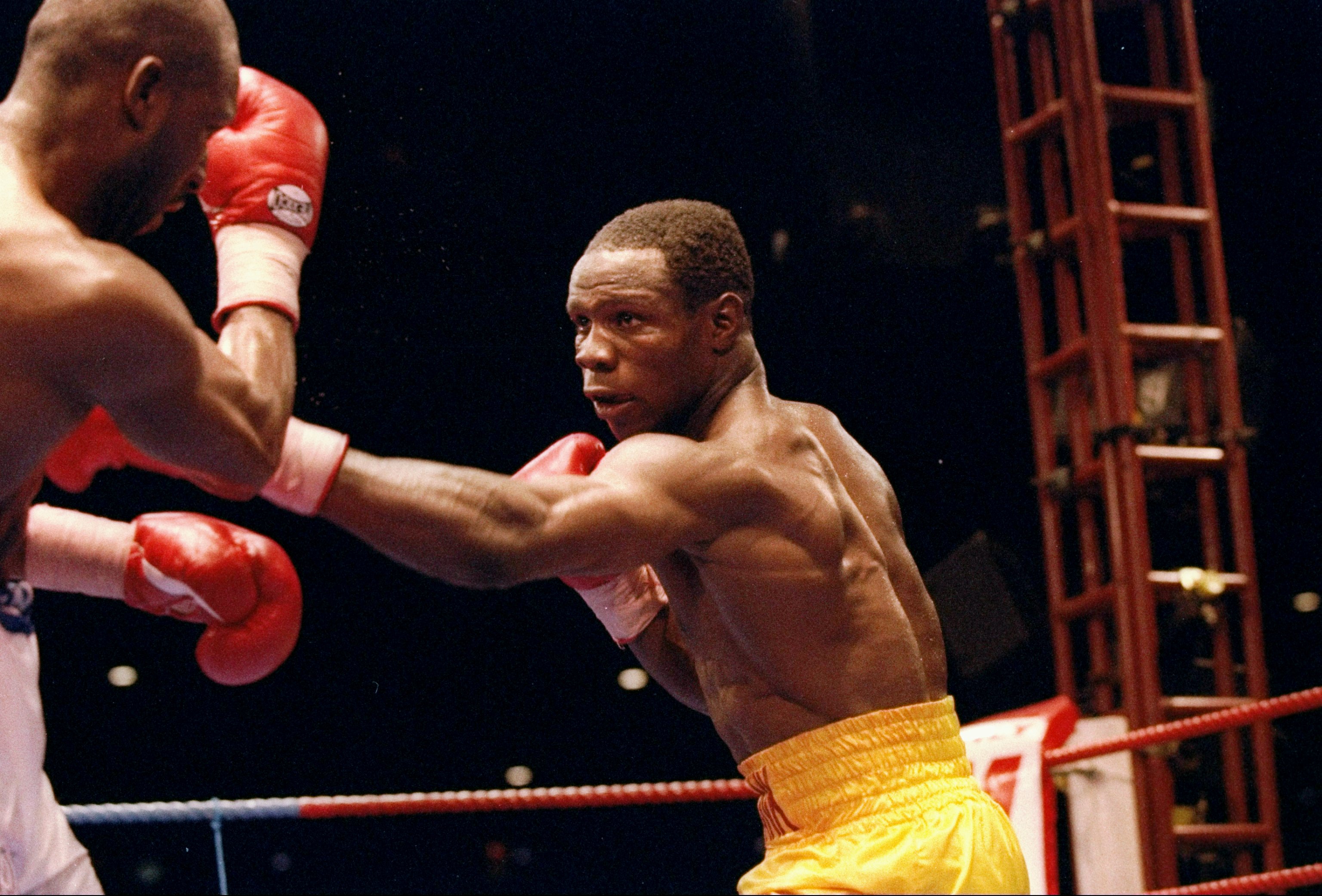 Chris eubank begins by showing a video, which is shown to the audience just...
