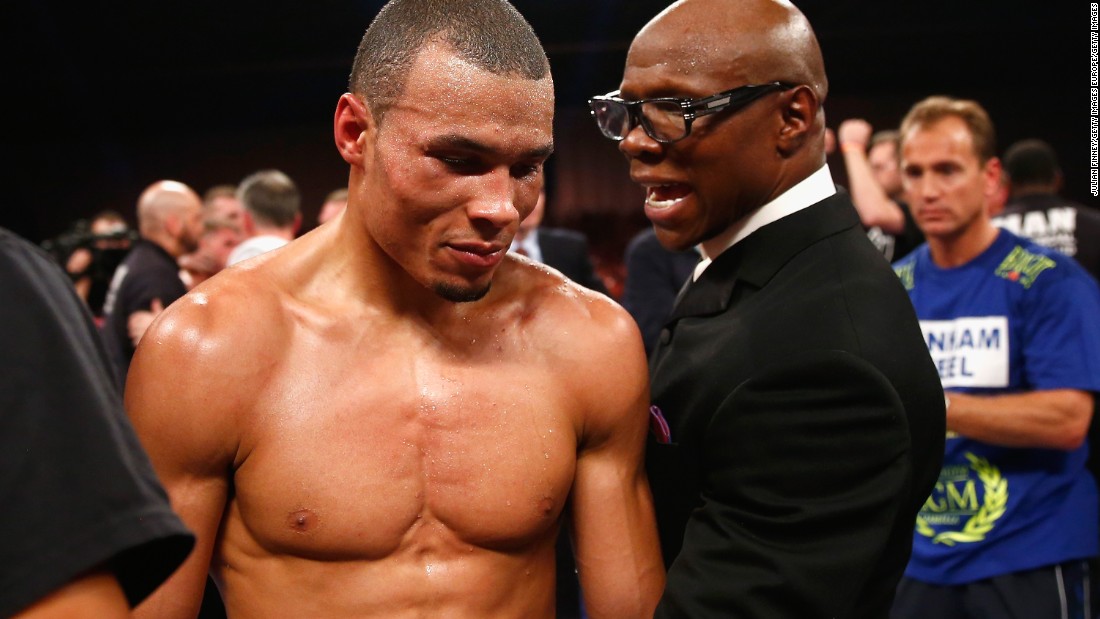 The fight comes 25 years after former world champion boxer Eubank Sr. was also in a fight which landed his opponent Michael Watson in a coma for 40 days. Today, Watson is blind in one eye and needs a full-time carer.