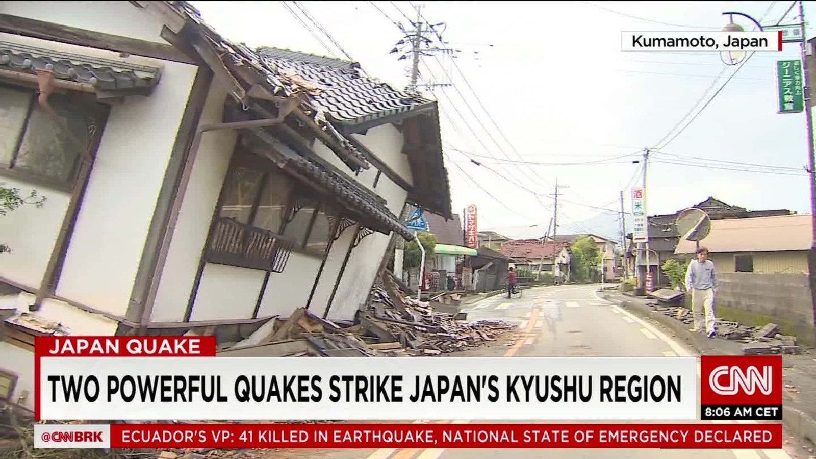 Japan Sees 3 Major Earthquakes In Only 24 Hours Cnn Video