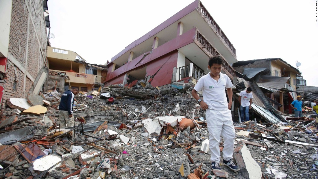 Ecuador earthquake 2016 time