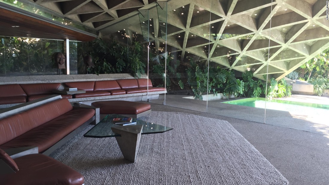 The concrete, wood and steel-built living room of the Sheats Goldstein residence has been featured in several films, including &quot;The Big Lebowski&quot; and &quot;Charlie&#39;s Angels&quot; -- as well as the Snoop Dogg and Pharrell Williams video for &quot;Let&#39;s Get Blown.&quot;