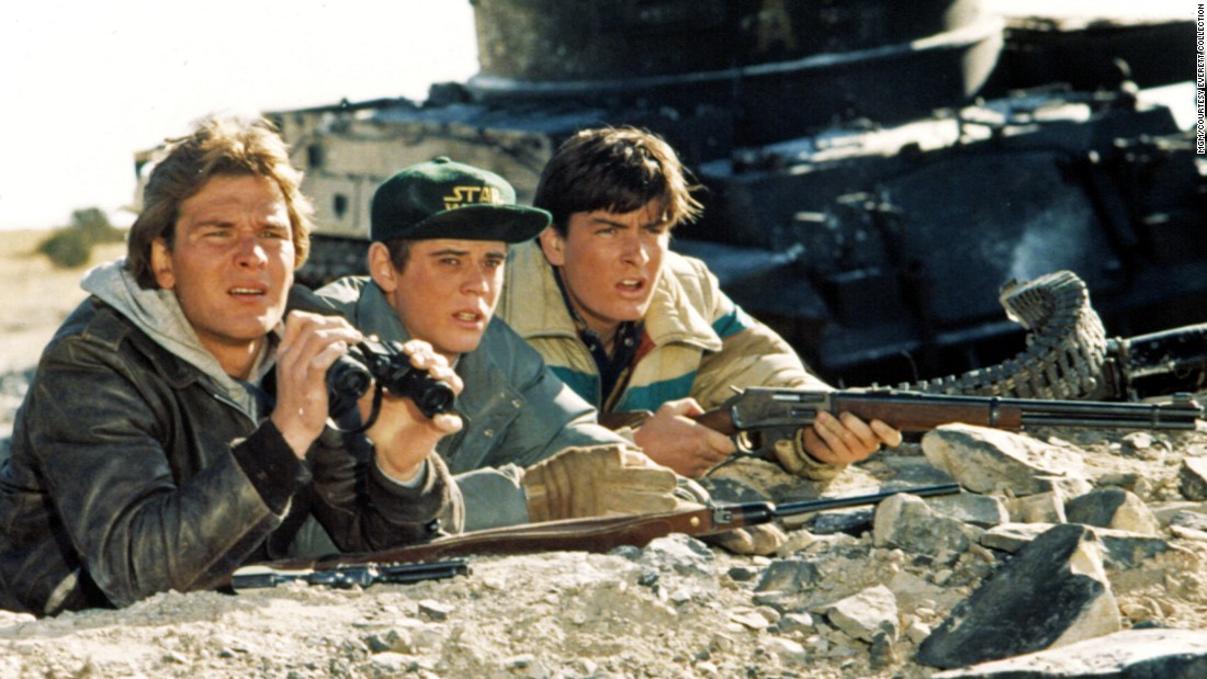 Hollywood went to extremes with Cold War themes in the &#39;80s. Imagine a Soviet invasion of an American small town. That was the idea behind 1984&#39;s &quot;Red Dawn,&quot;  starring Patrick Swayze, C. Thomas Howell and Charlie Sheen. Click through the gallery for more photos of &#39;80s Cold War films. 