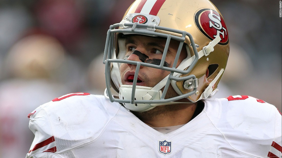 San Francisco 49ers inside linebacker Chris Borland retired in 2015 at age 24. He told ESPN&#39;s &quot;Outside the Lines&quot; that he was retiring because he was worried about the long-term effects of repetitive head trauma. Borland is one of several NFL players recently to cite health concerns as a reason to walk away from the game.