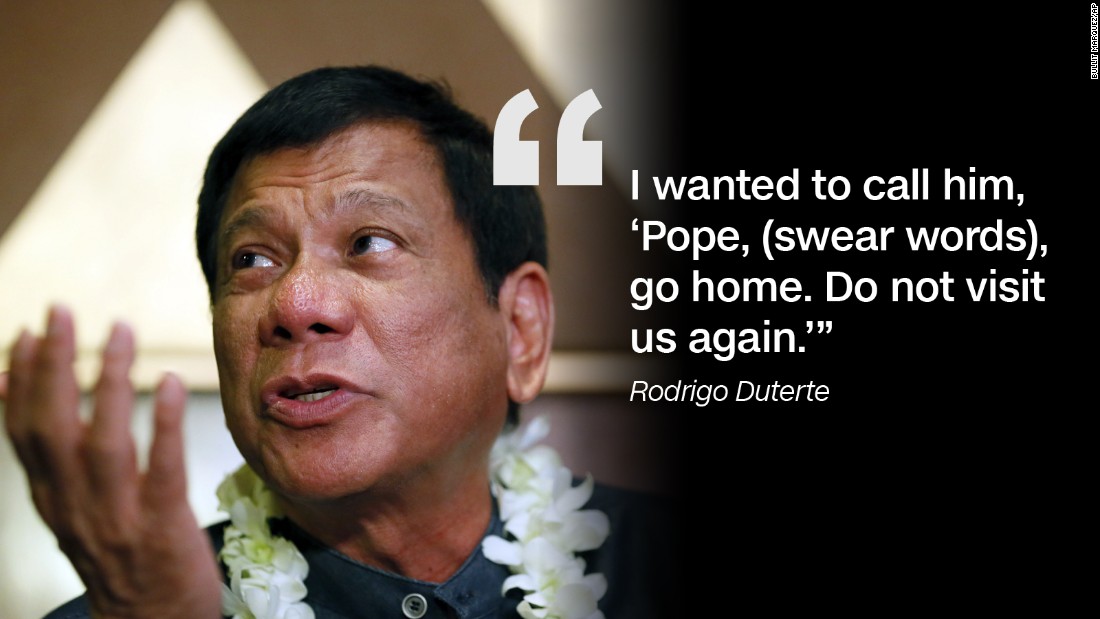 After Cursing Obama Duterte Expresses Regret Cnnpolitics 