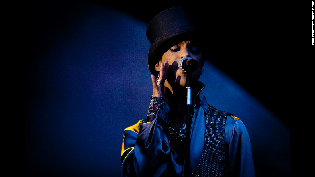 Prince performing at the Femoren on August 6, 2011, in Copenhagen, Denmark.