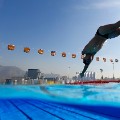 Olympics Aquatics Stadium paralympic swimming tournament