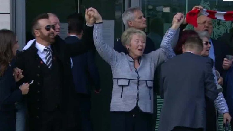 families celebrate hillsborough verdict riddell live_00000404