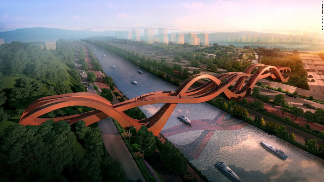 The name and shape of &lt;a href=&quot;http://www.nextarchitects.com/en/what/2016/&quot; target=&quot;_blank&quot;&gt;NEXT Architects&lt;/a&gt;&#39; Lucky Knot Bridge  refers to the Chinese art of decorative knotting, which is associated with good luck. 