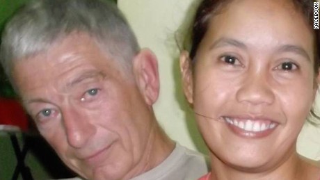 Robert Hall and Marites Flor are among Abu Sayyaf&#39;s hostages.