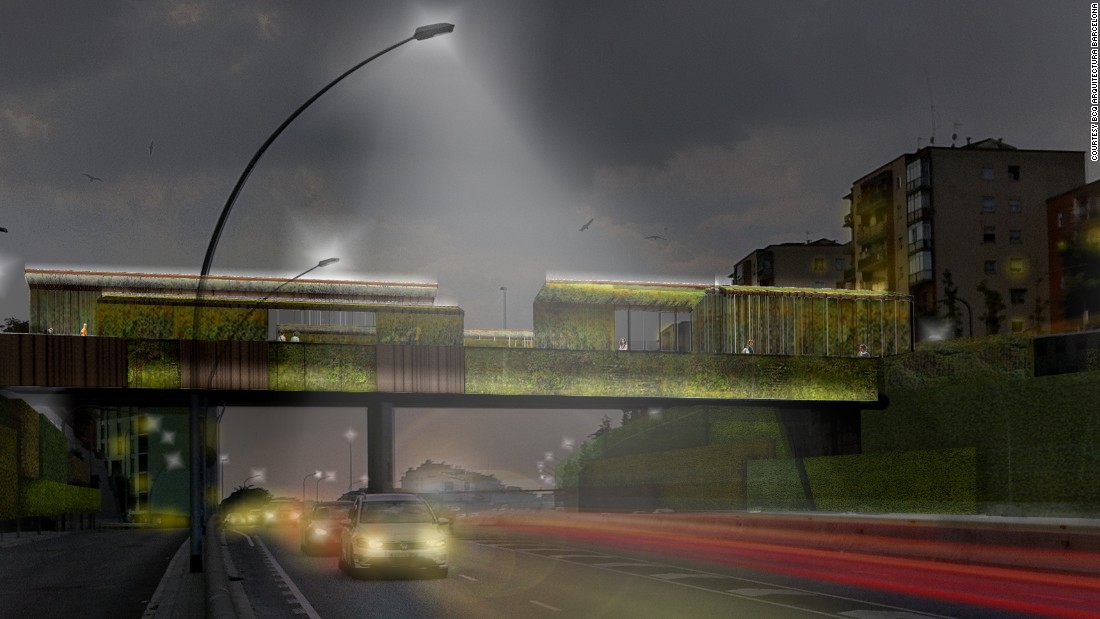 &lt;a href=&quot;http://bcq.es/&quot; target=&quot;_blank&quot;&gt;BCQ Arquitectura Barcelona&#39;s&lt;/a&gt; plant-covered bridge takes Heatherwick&#39;s green concept one step further. Their proposed upgrades to the existing Sarajevo Bridge include photoluminescent stones to light the pathway without electricity and concrete that converts pollution into harmless substances. &lt;br /&gt;&lt;br /&gt;As of now, there is no set completion date. 