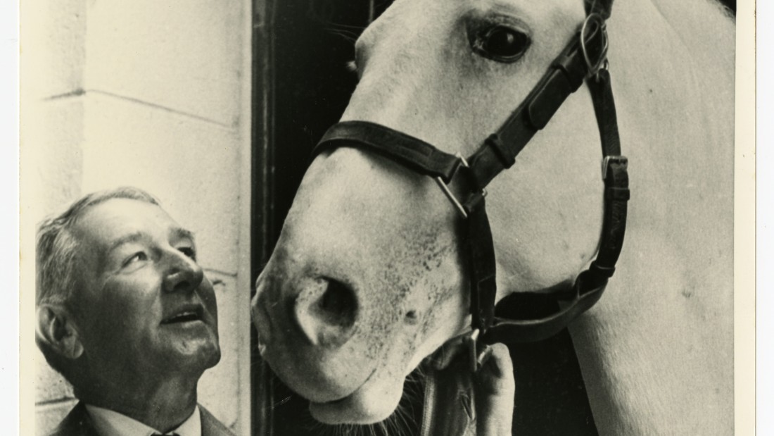 Colonel Reed returned to the Spanish Riding School in Vienna in 1964 to see survivors and descendants of some of the horses he helped to save, ensuring the bloodline of the finest US and European thoroughbreds. 