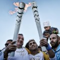 Olympic torch syrian refugee Ibrahim Al-Hussein