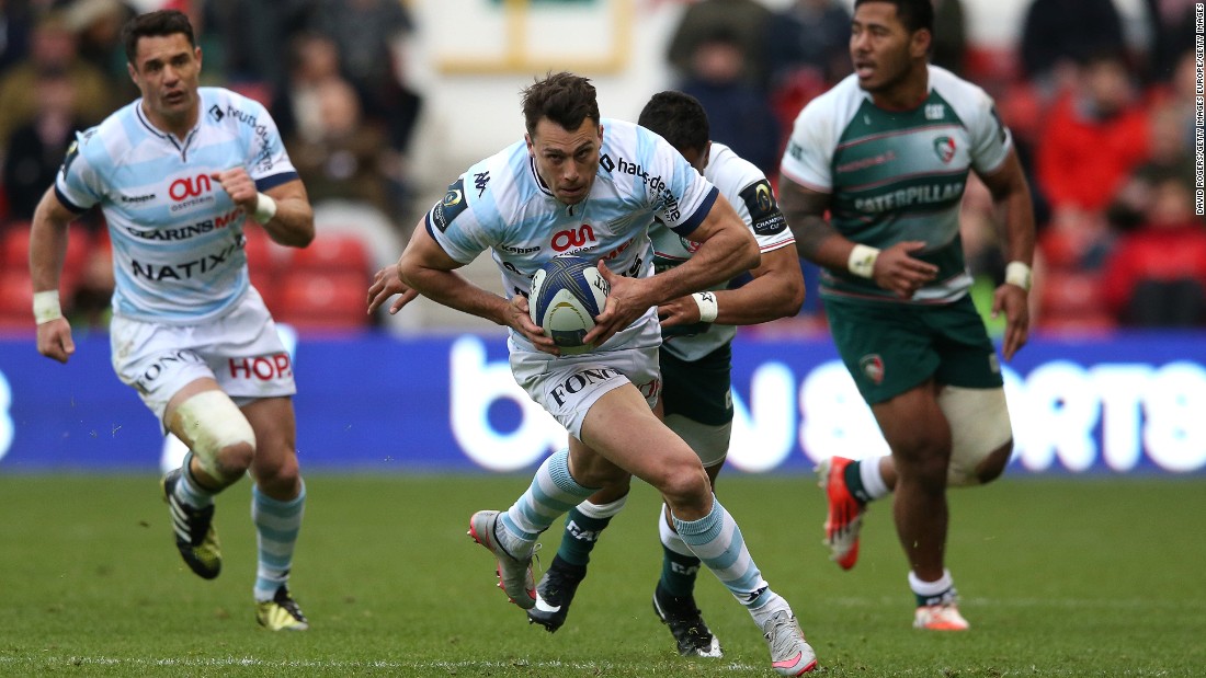 Racing beat Leicester on April 24 to set up a Champions Cup final against another English team, Saracens. 