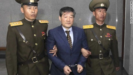 North Korea sentences Kim Dong Chul citizen to hard labor