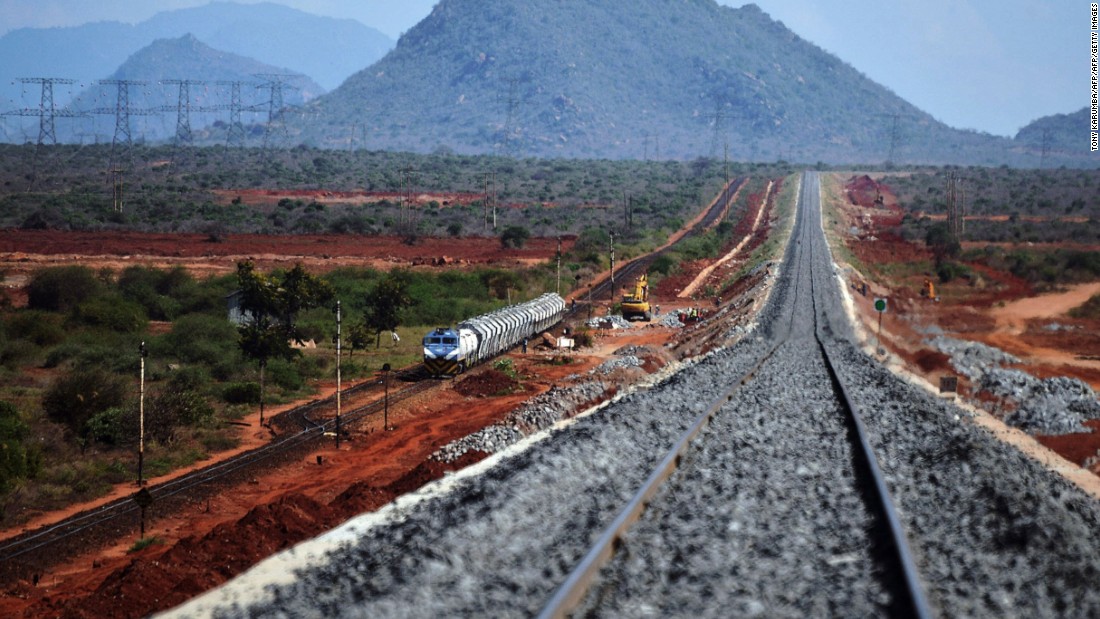 Image result for SGR railway ran by chinese kenya