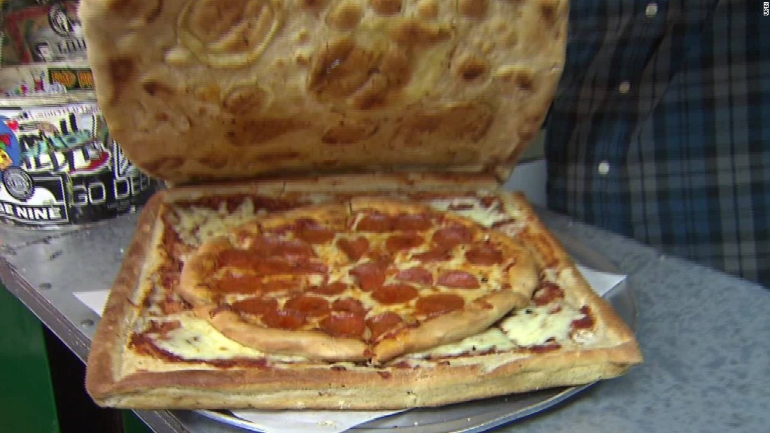 Pizzeria Sells Pizza Box Made Out Of Pizza Cnn Video