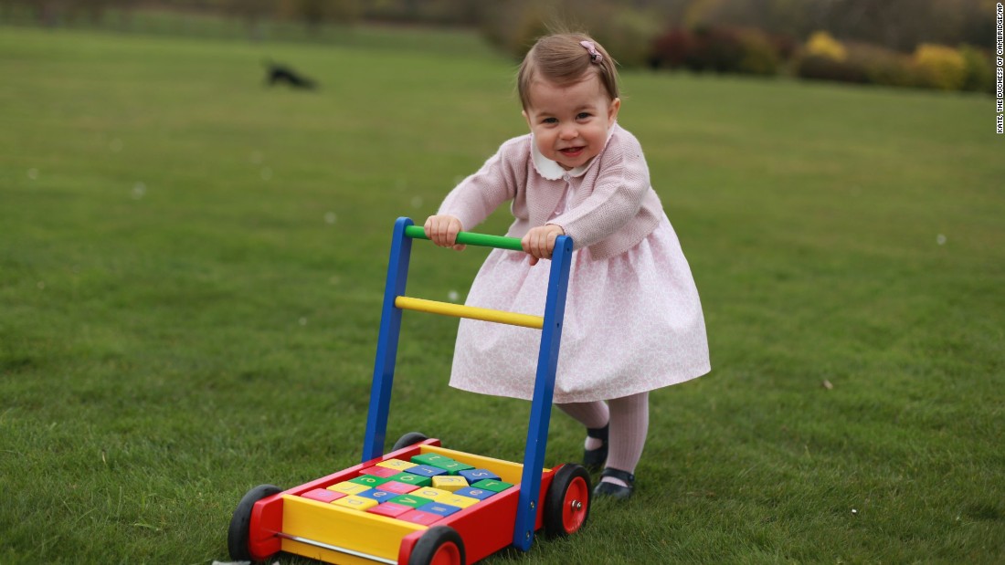 Kensington Palace released four photos of Princess Charlotte ahead of &lt;a href=&quot;http://www.cnn.com/2016/05/01/europe/uk-princess-charlotte-photos/index.html&quot; target=&quot;_blank&quot;&gt;her first birthday&lt;/a&gt; in May 2016.