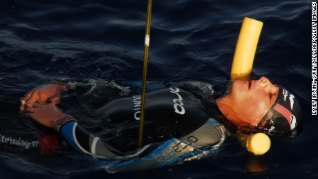 Diver William Trubridge has achieved his 16th world record.