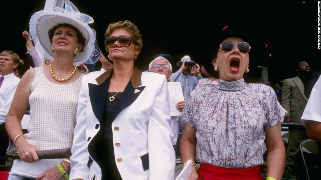 &quot;The style in the infield is relaxed, with women wearing cool sundresses, cotton skirts, or more frequently shorts,&quot; said the &lt;a href=&quot;https://www.kentuckyderby.com/history/fashion/1990s&quot; target=&quot;_blank&quot;&gt;Derby website &lt;/a&gt;of 1990s styles.