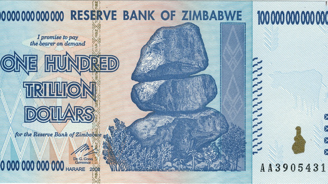 Writing paper money zimbabwe