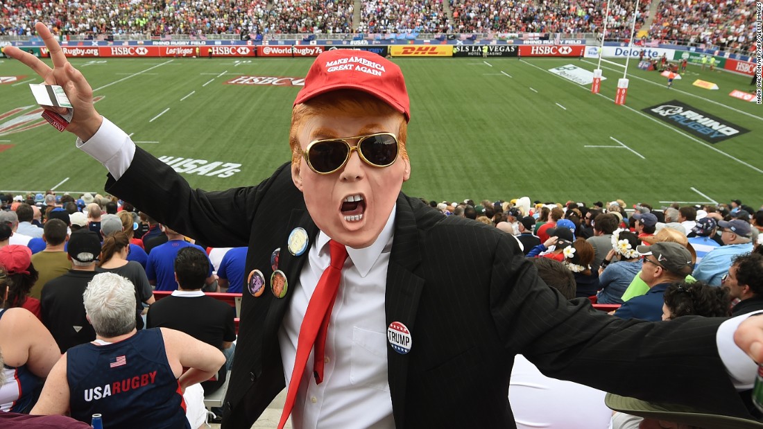 Like many sevens events around the world, Vegas inspires a party atmosphere with spectators coming in fancy dress.