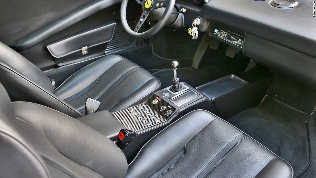 Hutchison used a Porsche G50 5 speed gearbox in a &quot;flipped mid-engine orientation.&quot; Manual gearboxes in EVs improve efficiency and performance, according to Electric GT.
