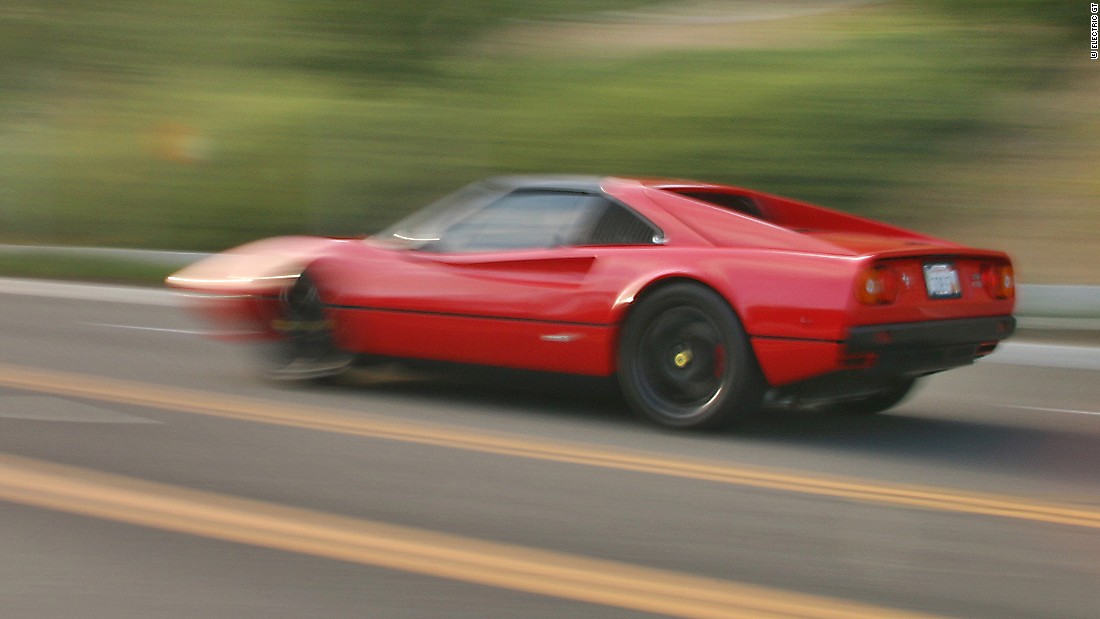 California-based company, Electric GT has turned this 1978 Ferrari 308 GTS into an electric car. 