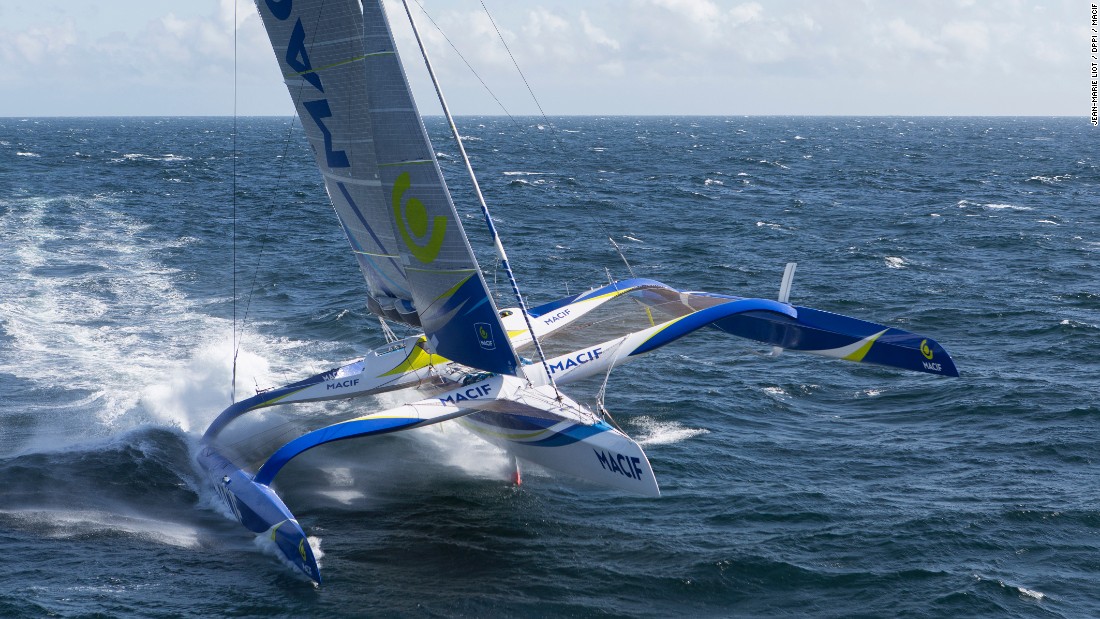 &quot;The Transat bakerly, it is no longer what it was (waves, icebergs, biting winds),&quot; &lt;a href=&quot;http://www.thetransat.com/news/view/the-word-from-the-water&quot; target=&quot;_blank&quot;&gt;Gabart told the Transat website&lt;/a&gt;. &quot;I&#39;m in Crocs and shorts! Considering the size of the Atlantic, how close we are is ridiculous.&quot;