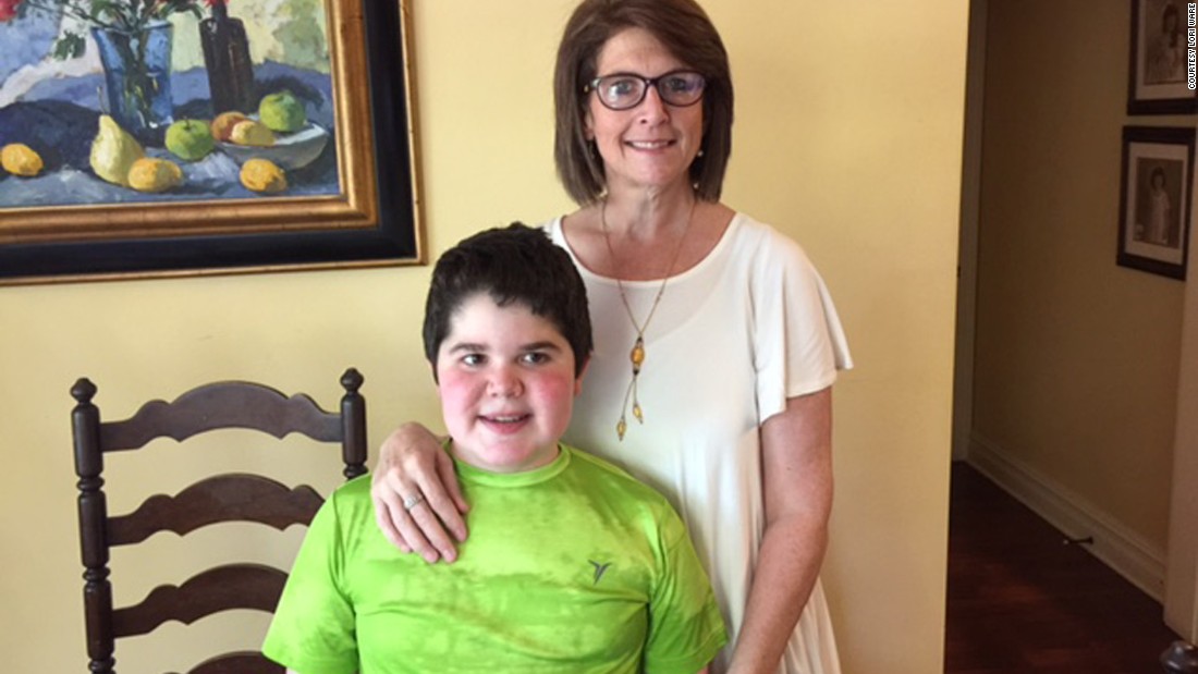 Seph, 14, was diagnosed with Duchenne muscular dystrophy when he was 3. He and his mom, Lori Watkins-Ware, are grateful to have Presley as a member of the family.