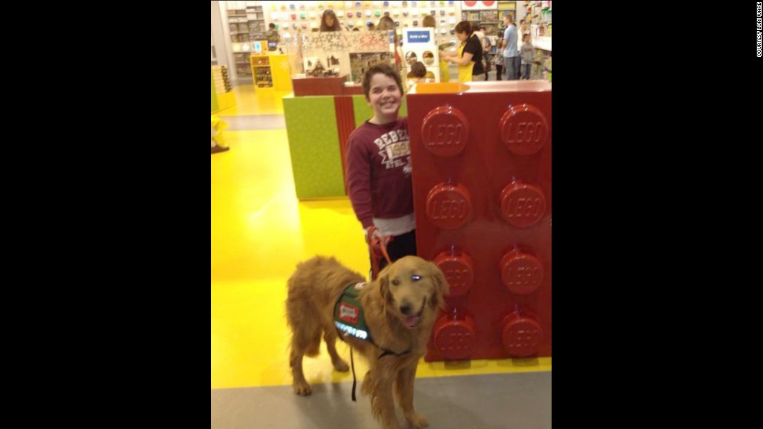 Seph and Presley go everywhere together, from school to even the Lego store.