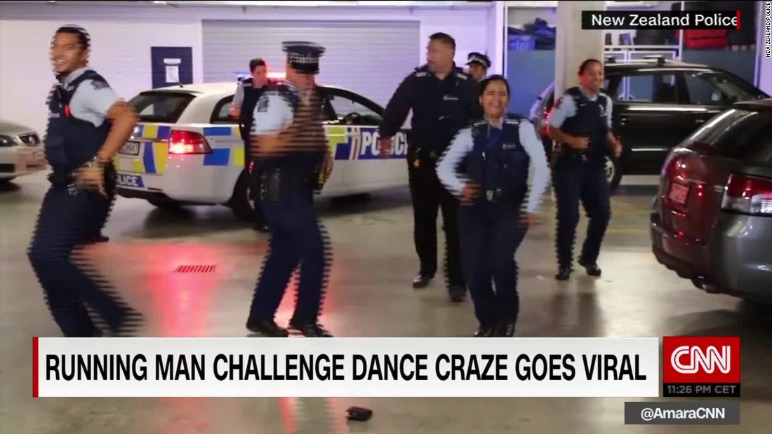 Cops Join In On Viral Dance Craze Cnn Video 