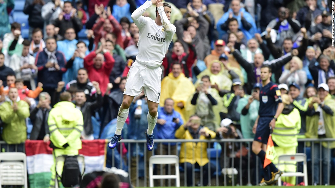 Cristiano Ronaldo scored twice for Zinedine Zidane&#39;s team.