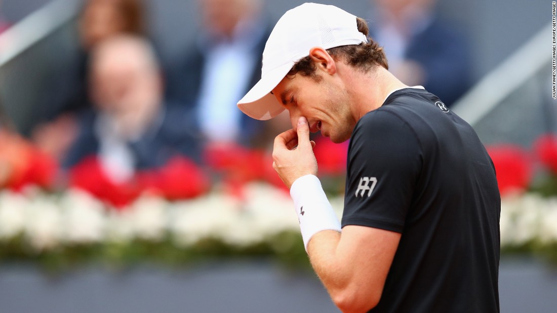 The loss means Murray will give up that ranking to Roger Federer.