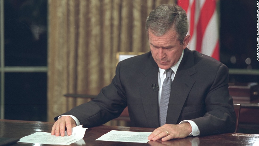 Transcript Of President Bushs Address September 20 2001 Cnn