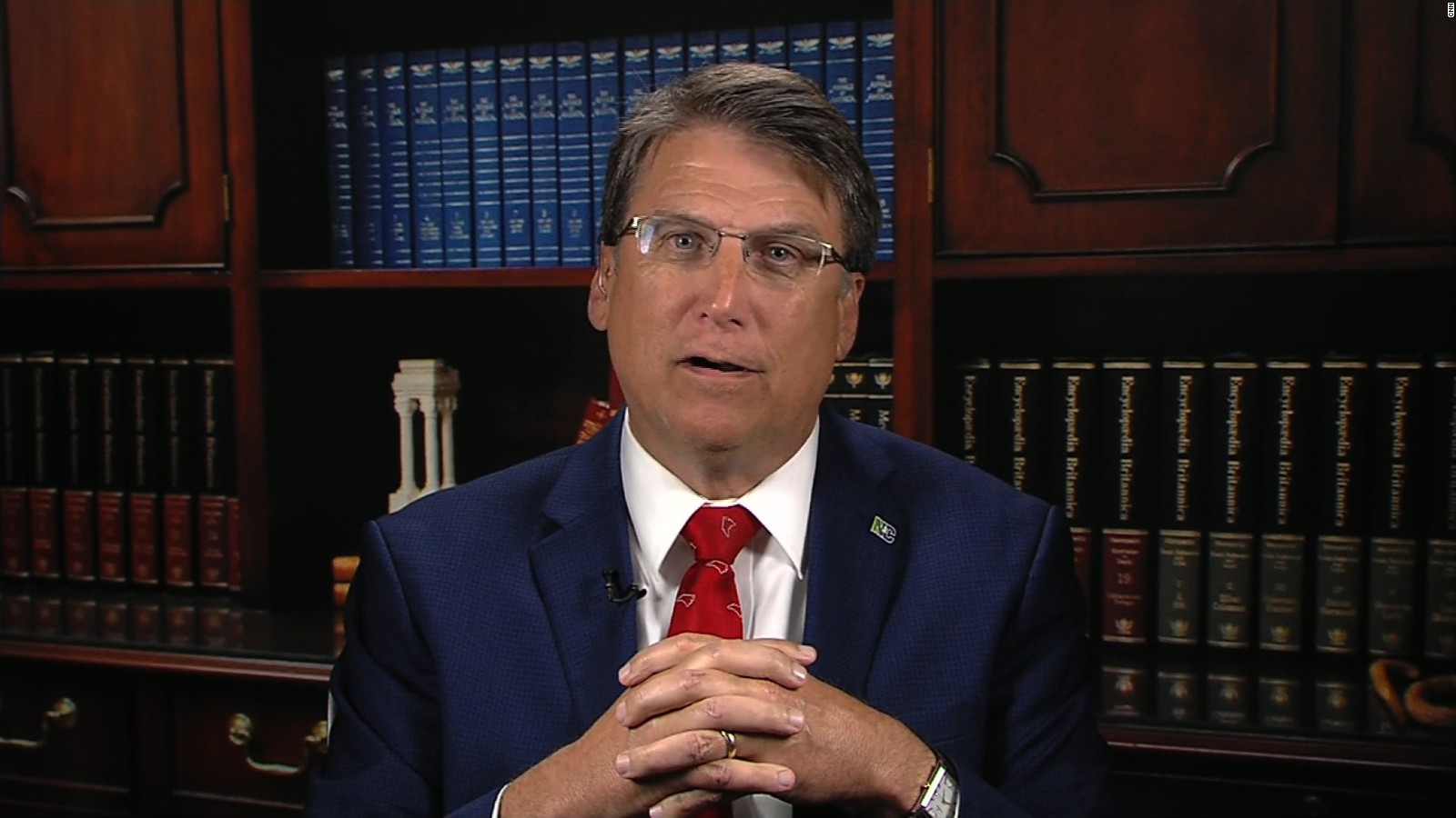 North Carolina Governor Defends Bathroom Law Cnn Video 